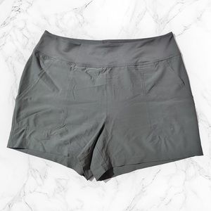 Patagonia Women’s Happy Hike Shorts 4" Forge Grey Large